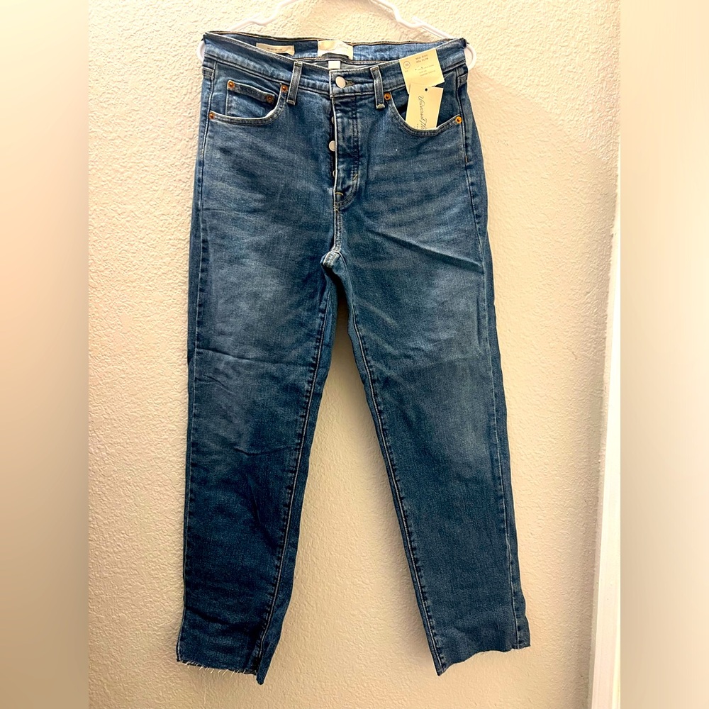 Woman Blue Jeans
